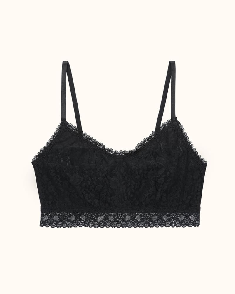 Front of a size LG Everyday Lace Full Coverage Bralette in black by ThirdLove. | dia_product_style_image_id:251336